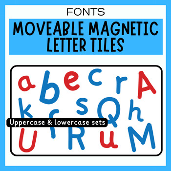 208 Pieces Alphabet Squares Educational Magnetic Letters 