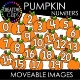 Moveable Pumpkin Numbers 0-20 (Moveable Images)