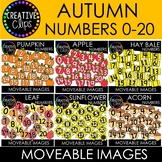 Moveable Numbers: Autumn Bundle (6 Moveable Image Sets)