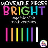 Moveable Pieces Popsicle Sticks Clipart