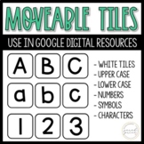 Moveable Pieces: Letter and Number Tiles Clipart