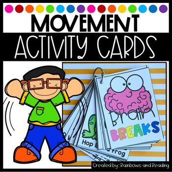 Preview of Movement Activity Cards