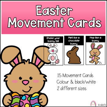 Easter Bunny Freeze Dance, Brain Break, Exercise, Movement Activity