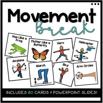 Preview of Movement Break: Cards & Digital Resource