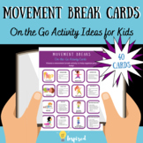 Movement Break Cards for Kids for Occupational Therapy/ AS