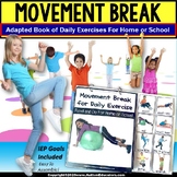 Movement Break for Social Distancing - Adapted Book for Sp