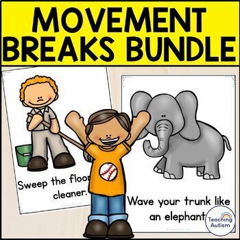 Preview of Movement Breaks Bundle for Special Education