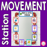 Movement Cards | Sensory Brain Break | Self-Regulation Str