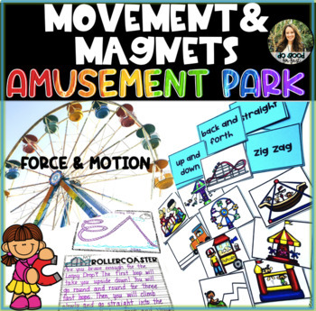 Preview of Movement & Magnets - Amusement Park Theme - Force & Motion