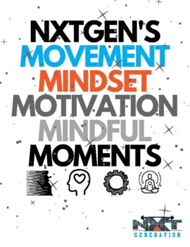 Preview of Grades K-8 Movement, Mindset, Motivation, and Mindful School Edition PDF Booklet