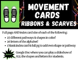 Movement Paths - Ribbons, Streamers, Hands. For Brain Brea