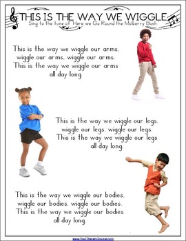 Movement Songs - EASY Brain Breaks, Body Awareness and Coordination Skills