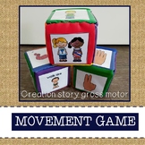 Movement game for the seven days of Creation Bible story
