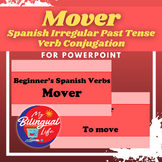 Mover - Spanish Irregular Past Tense Verb Conjugation - Po