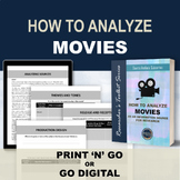 Movie Analysis Guide and Workbook - How to critically anal
