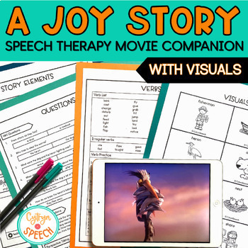 Preview of Speech & Language Activities - A Joy Story No Prep Movie Companion Mixed Groups