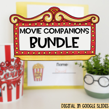Preview of Movie Companions Bundle, Print and Go Movie Activities, Peter Rabbit