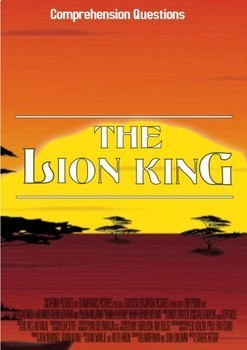 The Lion King Movie Guide + Activities - Answer Key Included