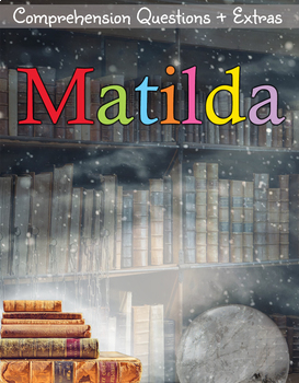 Preview of Matilda Movie Guide + Activities (Color + B/W) - Answer Keys Included