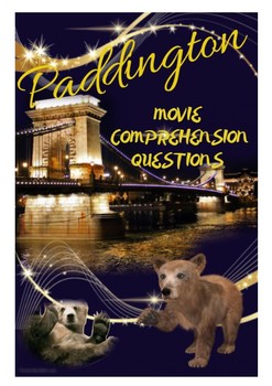 Preview of Paddington Movie Guide - Answer Key Included