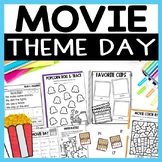 Movie Day Activities with Craft and Writing - Popcorn Them