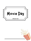 Movie Day | End of Year Activity