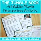 Movie Discussion Activity - The Jungle Book Movie Study!