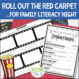 Movie Family Literacy Night Editable