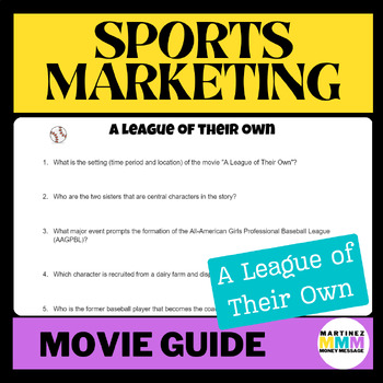 Preview of Movie Guide - A League of Their Own (Sports and Entertainment Marketing)