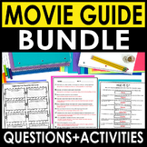 8 Movie Guide BUNDLE (30% OFF) + Answers Included - End of