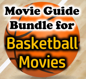 Preview of Movie Guide Bundle for Basketball Related Movies (5 Guides)