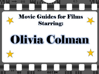 Preview of Movie Guide Bundle for Films Starring Olivia Colman - 4 Movie Guides