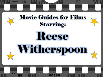 Preview of Movie Guide Bundle for Films Starring Reese Witherspoon - 4 Movie Guides