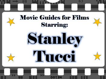 Preview of Movie Guide Bundle for Films Starring Stanley Tucci - 5 Movie Guides