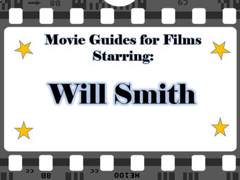 Preview of Movie Guide Bundle for Films Starring Will Smith - 3 Movie Guides