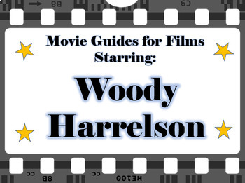 Preview of Movie Guide Bundle for Films Starring Woody Harrelson - 7 Movie Guides