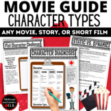 Movie Guide CHARACTER TRAITS TYPES ANALYSIS Graphic Organi