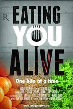 Preview of Movie Guide- "Eating you Alive" Substitute Activity (ZERO PREP)