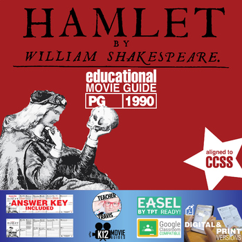 Preview of Hamlet Movie Guide | Questions | Worksheet | Google Slides (PG - 1990)