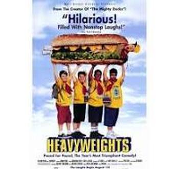 Preview of Movie Guide- "Heavyweights"- Substitute Activity (ZERO PREP)