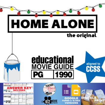 Preview of Home Alone Movie Guide | Questions | Worksheet | Google Formats (PG - 1990)