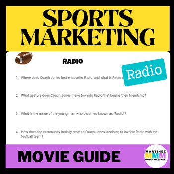 Preview of Movie Guide - Radio (Sports and Entertainment Marketing)