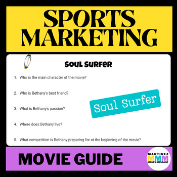 Preview of Movie Guide - Soul Surfer (Sports and Entertainment Marketing)