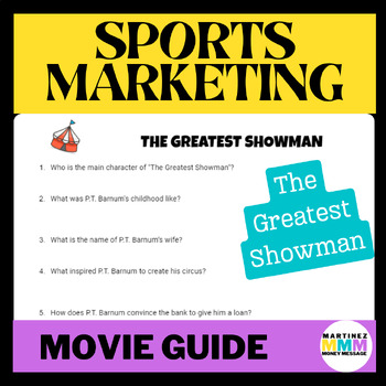 Preview of Movie Guide - The Greatest Showman (Sports and Entertainment Marketing)