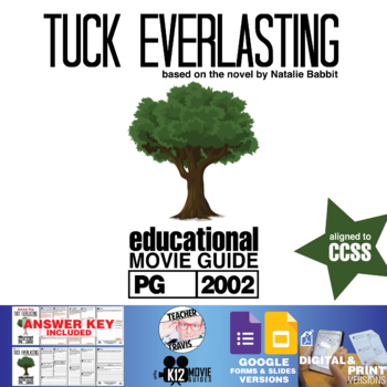 Preview of Tuck Everlasting Movie Guide | Questions | Worksheet | Google Slides (PG - 2002)