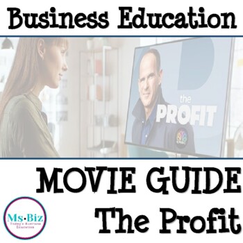 Preview of Movie Guide for The Profit | Innovative Business | Management Instruction