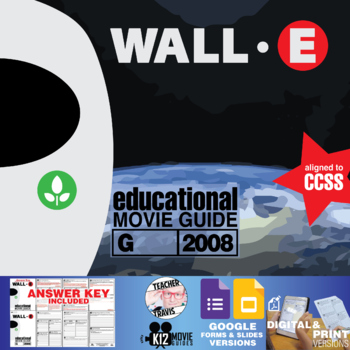 Preview of Movie Guide made for WALL-E | Worksheet | Questions | Google (G - 2008)