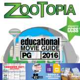 Movie Guide made for Zootopia | Questions | Worksheet | Go