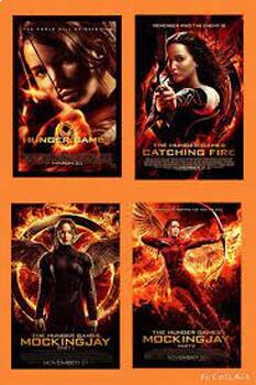 Preview of Movie Guide(s)- Hunger Games Trilogy  (NO PREP) SUB ASSIGNMENT
