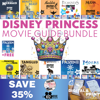 Preview of Movie Guides made for Disney Princess Films | SAVE 35%